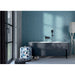 Cifre Ceramica - Lula 2" x 20" Ceramic Tile - Aqua Installed