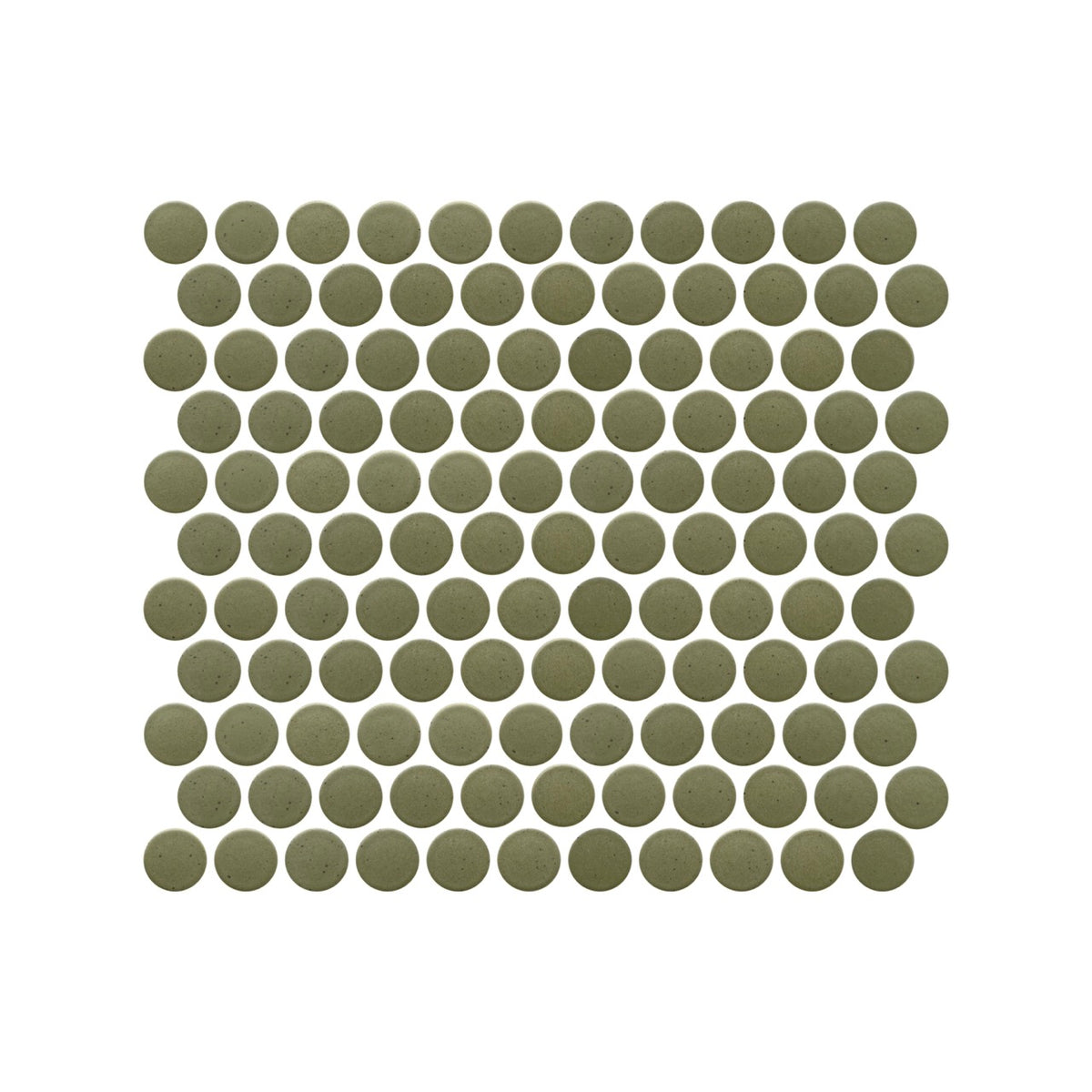 Lungarno - MidMod 1.25 in. Discs Mosaic - Citrine — Floorzz