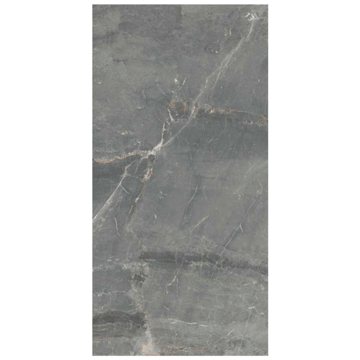 Cobsa - Sylvia Series 12 in. x 24 in. Rectified Porcelain Tile - Polished Silver