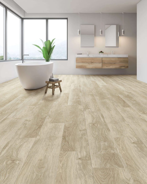 Diamond Surfaces - Titan Colossal Collection 9 in. x 71 in. Luxury Vinyl - Murmillo floor installation