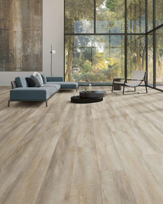 Diamond Surfaces - Titan Colossal Collection 9 in. x 71 in. Luxury Vinyl - Oceanus floor installation