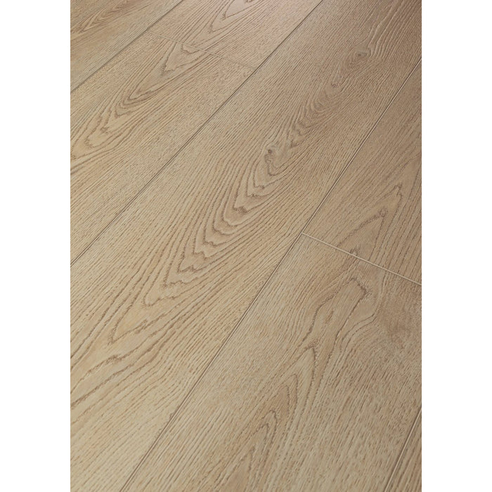 COREtec - Originals Premium - 8.74" x 72.05" - Luxury Vinyl - Natural Linen Oak Angled View