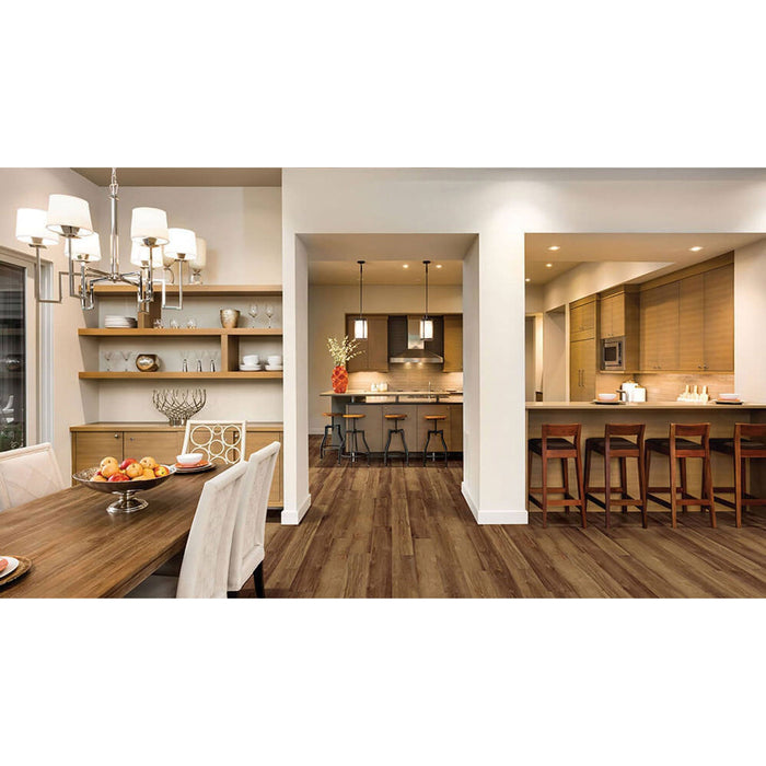 COREtec Plus Enhanced Planks - 7" x 48" - Mornington Oak Room Scene