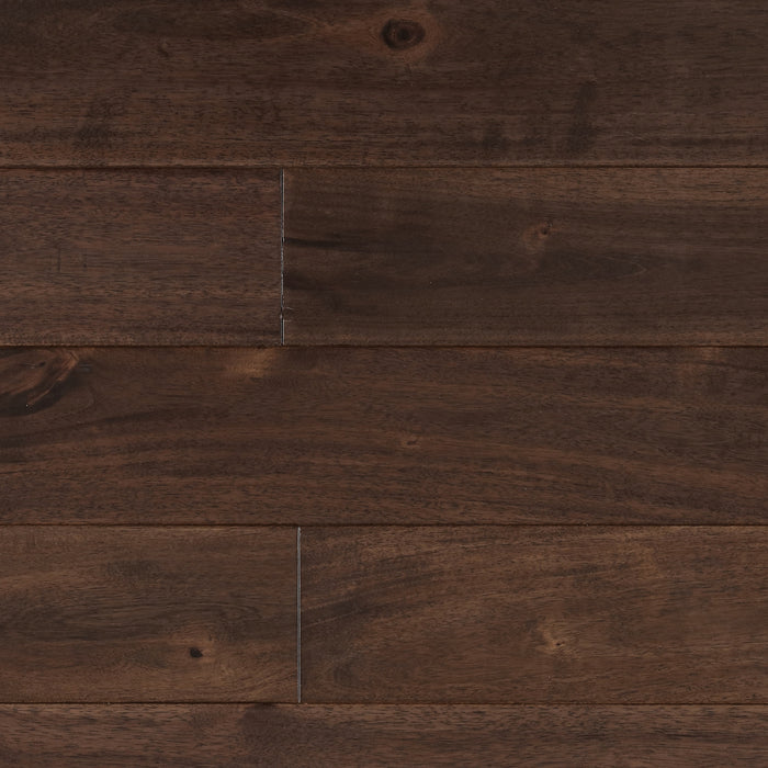 Create Flooring - Asian Walnut - 5 in. Asian Walnut Solid Hardwood - Dusky