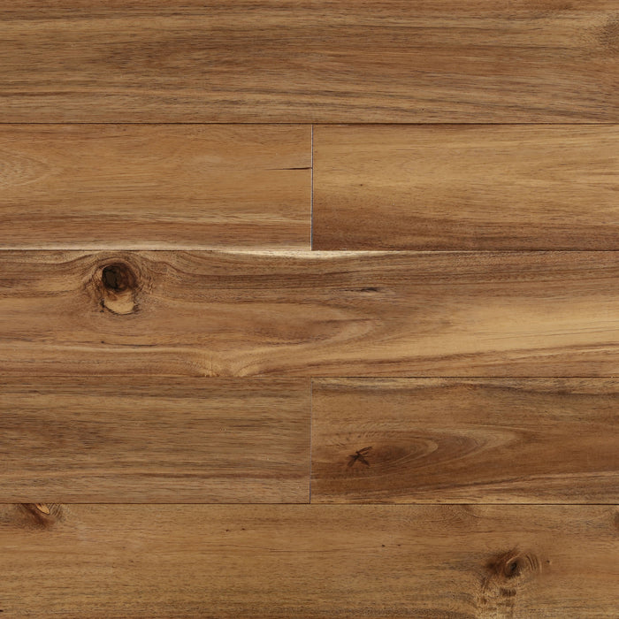 Create Flooring - Asian Walnut - 5 in. Asian Walnut Solid Hardwood - Natural