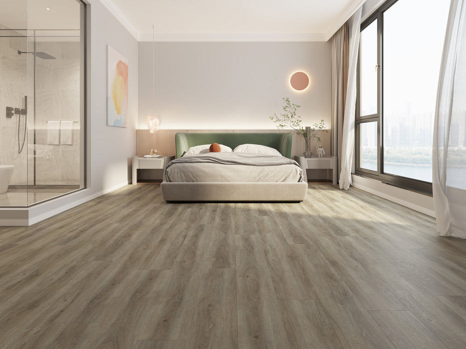 Create Flooring - Highland 9 in. x 72 in. SPC Core Luxury Vinyl - Timber Creek 2611 Room Scene
