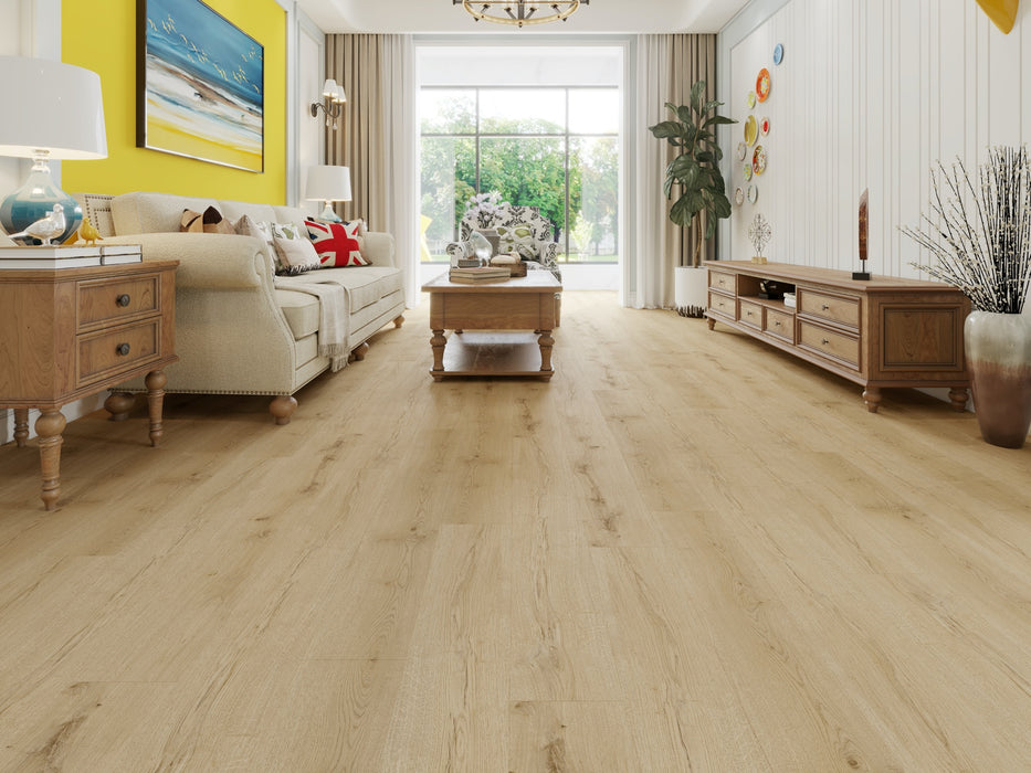 Create Flooring - Highland 9 in. x 72 in. SPC Core Luxury Vinyl - Pine Creek 32004 Room Scene