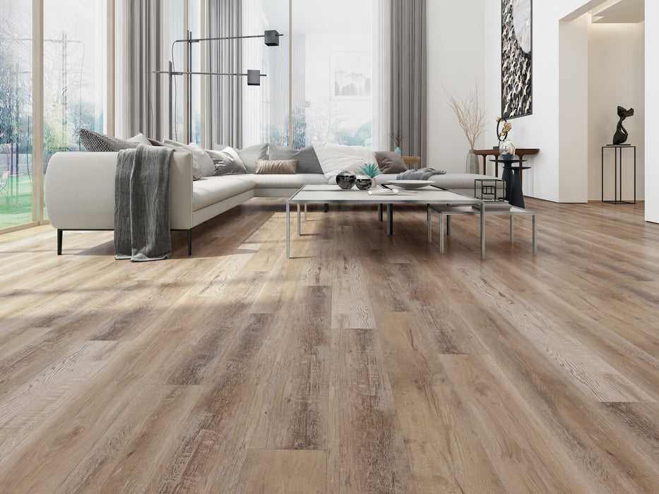 Create Flooring - Highland 9 in. x 72 in. SPC Core Luxury Vinyl - WD3003 Room Scene