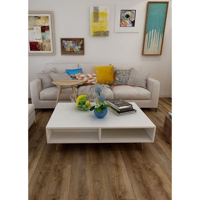 Create Flooring - Grand Valley II 7 in. x 60 in. SPC Core Luxury Vinyl - Mt McKinley Installed