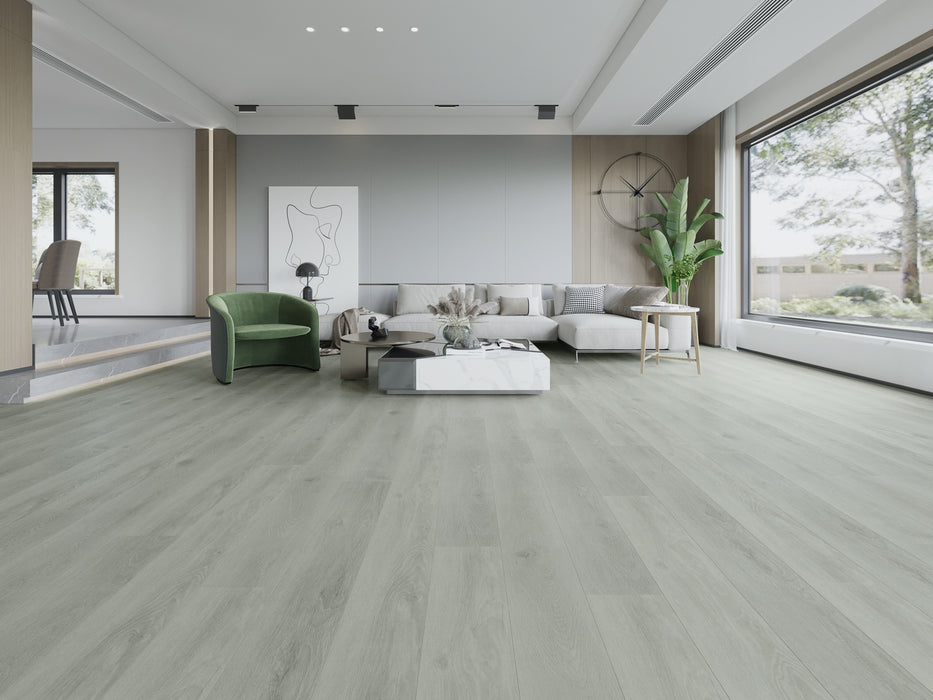 Create Flooring - Grand Valley II 7 in. x 60 in. SPC Core Luxury Vinyl - Langley Room Scene