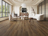 Create Flooring - Oakhaven Collection 9 in. x 60 in. WPC LVP - Aurora Oak Room Scene