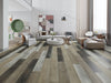 Create Flooring - Acadia 7 in. x 48 in. Glue Down Luxury Vinyl Plank - Metro Room Scene