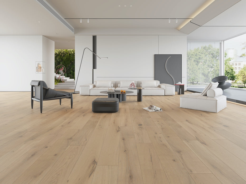 Create Flooring - Enchanted Engineered Hardwood - Glacier Installed