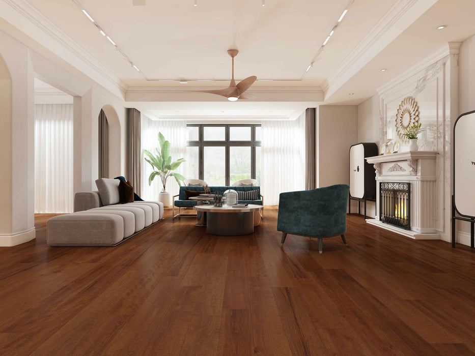 Create Flooring - Sonoma - 4 3/4 in. Birch Solid Hardwood - Golden Sand Room Scene