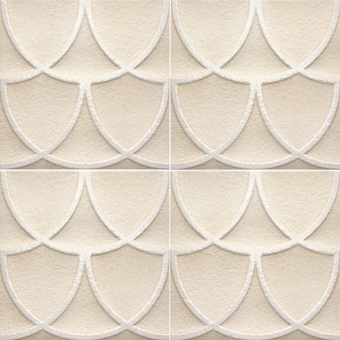 Arizona Tile - Curve 8x8 Matte Porcelain Mosaic - Beige