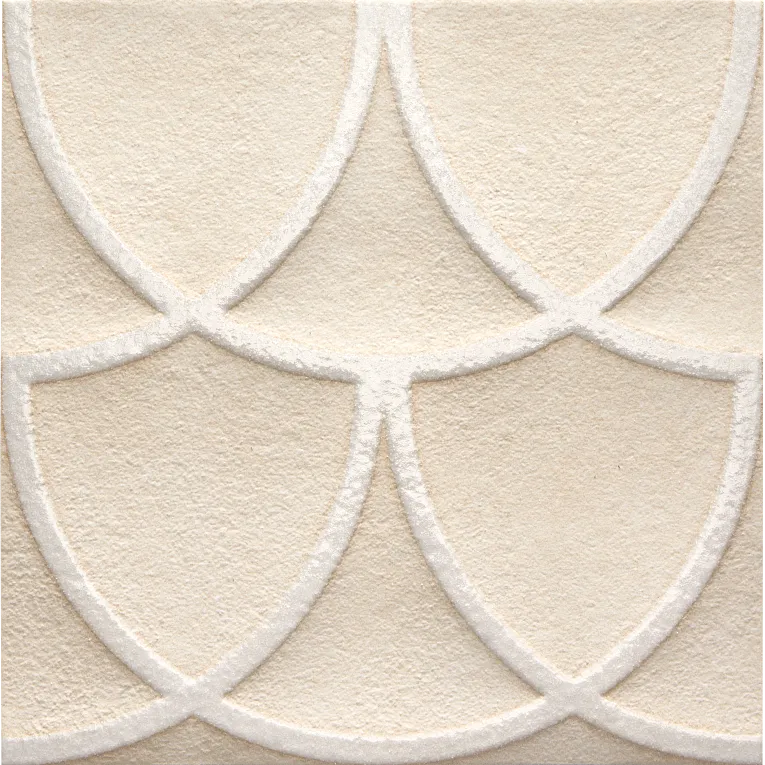 Garzon Tile Arizona Tile - Curve 8x8 Matte Porcelain Tile - Beige — Floorzz
