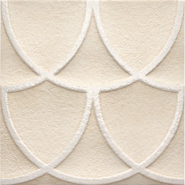 Arizona Tile - Curve 8x8 Matte Porcelain Mosaic - Beige