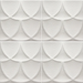 Arizona Tile - Curve 8x8 Matte Porcelain Mosaic - White