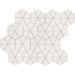 Daltile - Stagecraft - Undulated Kaleidoscope Mosaic - Arctic White 0190