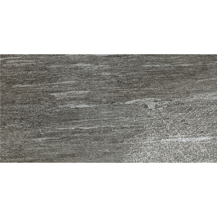 Daltile - Ambassador 12 in. x 24 in. Colorbody Porcelain Tile - Voyager Black Polished