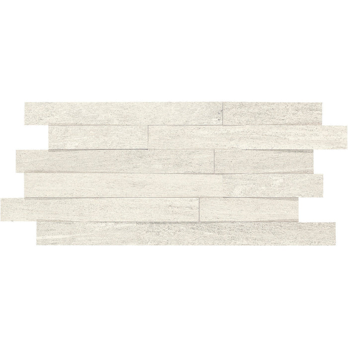 Daltile - Ambassador Random Linear Mosaic - Wanderlust White