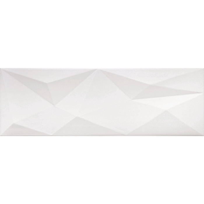 Daltile - Aesthetic - 12 in. x 36 in. Glazed Ceramic Wall Tile - Geometric