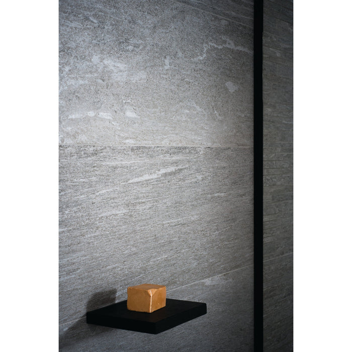 Daltile - Ambassador 12 in. x 24 in. Colorbody Porcelain Tile - Jet-Setter Dusk Polished Installed