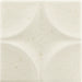 Daltile - Contempee Collection - 4 in. x 4 in. - Star Glossy Ceramic Wall Tile - Jasmine