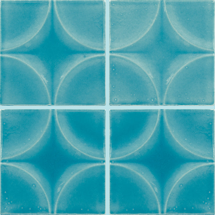 Contempee Tile Daltile - Contempee Collection - 4 in. x 4 in. - Star Glossy Ceramic W ...