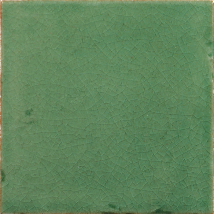 Daltile - Contempee Collection - 4 in. x 4 in. - Handcrafted Glossy Ceramic Wall Tile - Ivy