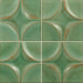 Daltile - Contempee Collection - 4 in. x 4 in. - Star Glossy Ceramic Wall Tile - Ivy Variation View