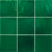 Daltile - Contempee Collection - 4 in. x 4 in. - Handcrafted Glossy Ceramic Wall Tile - Fern Variation View