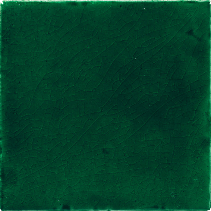 Daltile - Contempee Collection - 4 in. x 4 in. - Handcrafted Glossy Ceramic Wall Tile - Fern