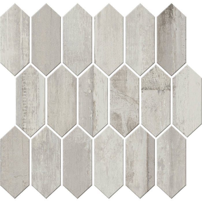 Daltile Cinematic 2 in. x 5 in. Picket Mosaic - CM41 Classic Grey