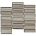 Daltile - Cascading Waters Glass Mosaic - Silver Surge