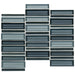 Daltile - Cascading Waters Glass Mosaic - Cerulean Swell