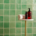 Daltile - Contempee Collection - 4 in. x 4 in. - Handcrafted Glossy Ceramic Wall Tile - Ivy Room Scene 2