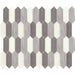Daltile - Fonte - Picket Mosaic - 2" x 6" - Honed - Nautical Grey Blend