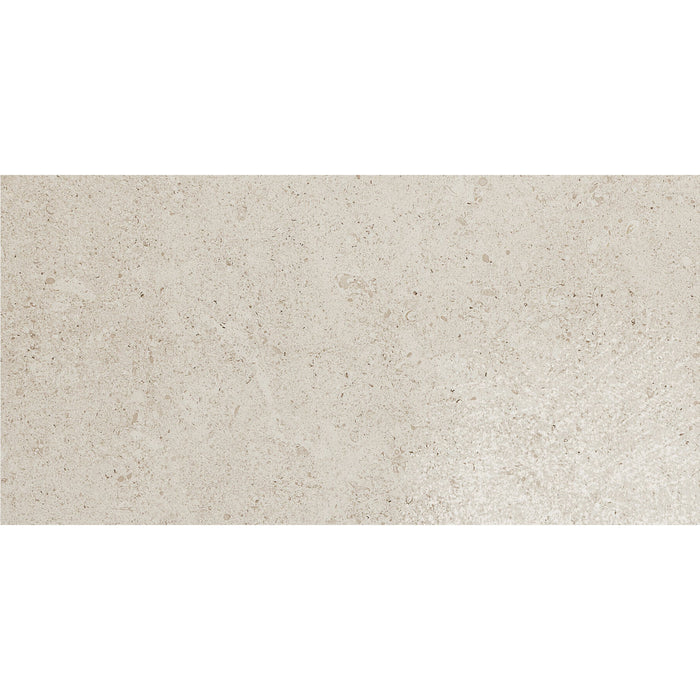 Daltile - Dignitary 12 in. x 24 in. Light Polished Porcelain Tile - Luminary White