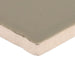 Daltile - Farrier - 2.5 in. x 5 in. Glazed Ceramic Wall Tile - Grullo Edge View