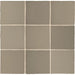 Daltile - Farrier - 5 in. x 5 in. Glazed Ceramic Wall Tile - Grullo Variation