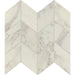 Daltile - Famed 3 in. x 6 in. Chevron Mosaic Polished - Diamond