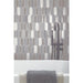 Daltile - Fonte - Picket Mosaic - 2" x 6" - Honed - Heather Harbor Blend Wall Install