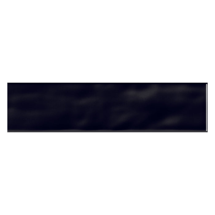 Daltile - Stagecraft - 3 in. x 12 in. Undulated Wall Tile - Black K111