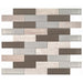 Daltile - Simplystick Mosaix - Brick Joint Mosaic - Chenille White