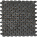 Daltile - Stone A La Mod - Oval Mosaic - 1 1/2" x 3/4" - Polished - Urban Bluestone