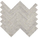 Daltile - Fonte - Herringbone Mosaic - 1" x 4" - Honed - Heather Harbor