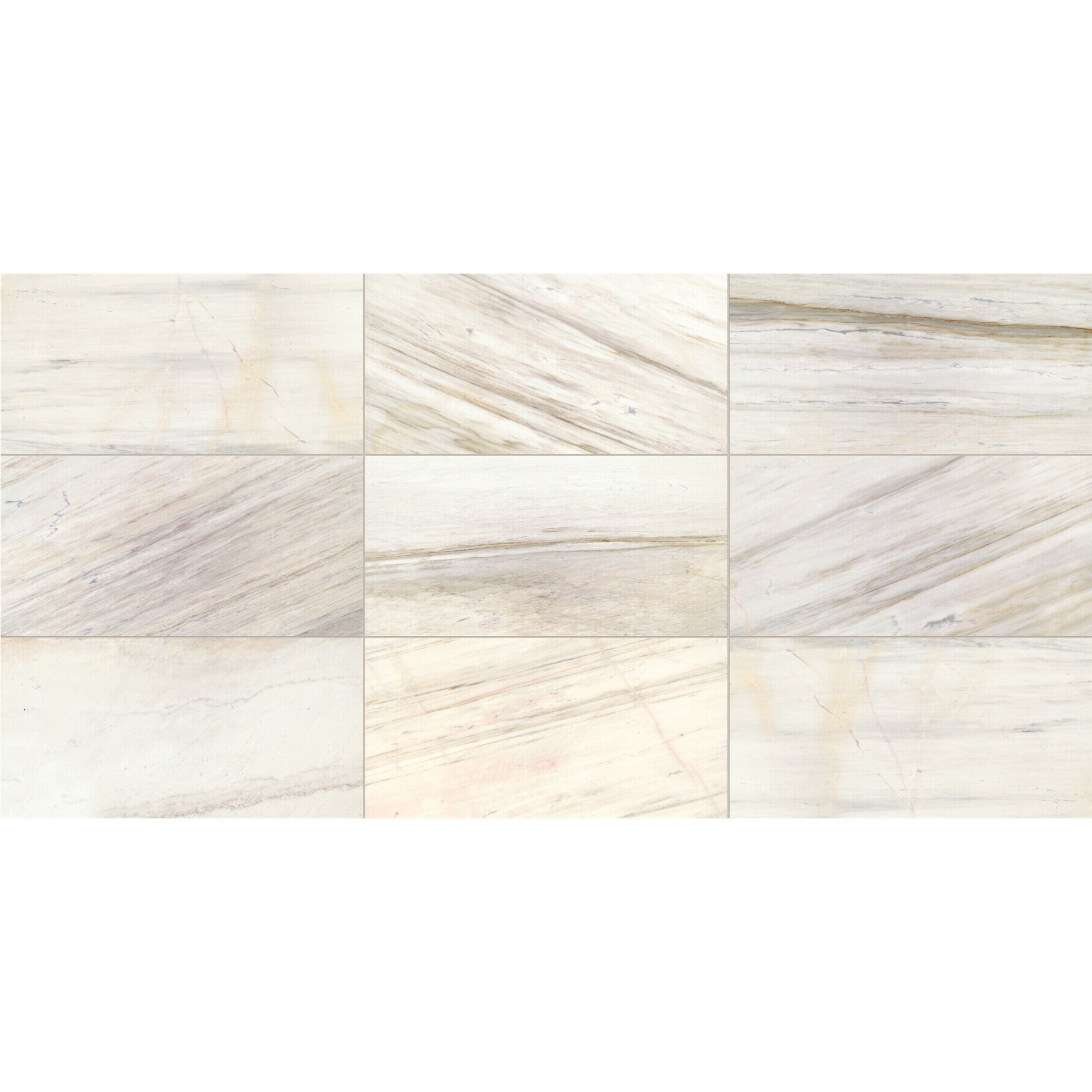 Daltile - Fonte - 12" x 24" - Tile -  Honed - Pier White