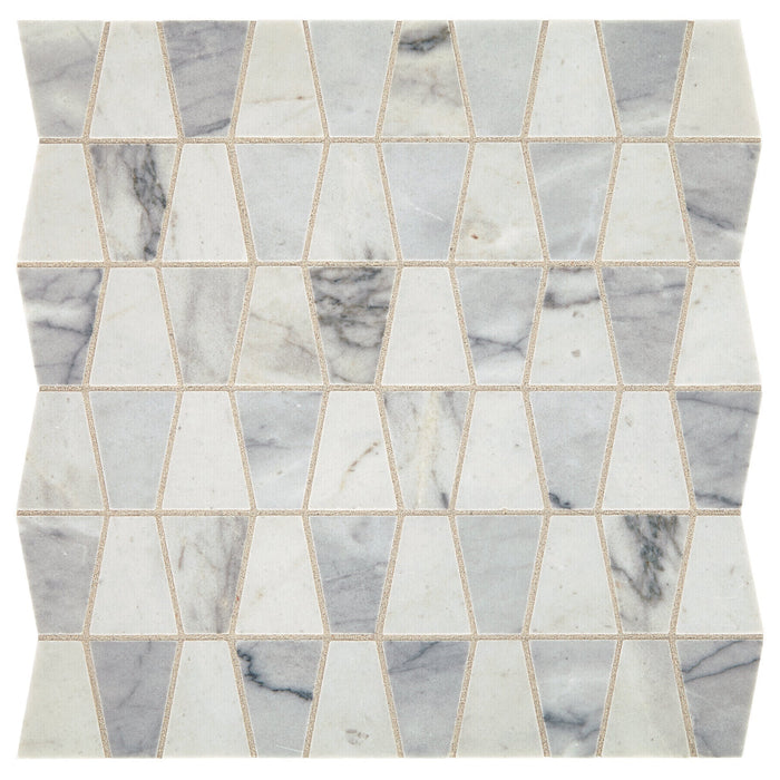 Daltile - Sublimity Trapezoid Mosaic - Cirrus Storm
