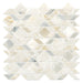 Daltile - Pietra Divina 13 in. x 13 in. Framework Mosaic - Namaste Honed